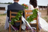 Bride & Groom, chairs, decorations
